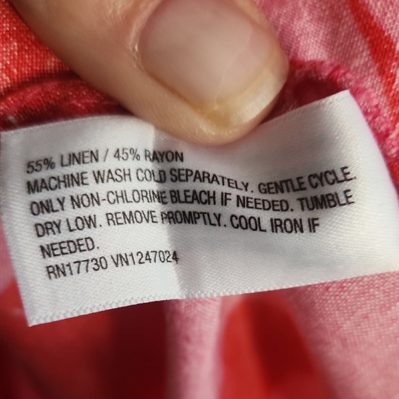 Kate Spade Floral V-Neck Linen Blend Dress - Picture 9 of 9